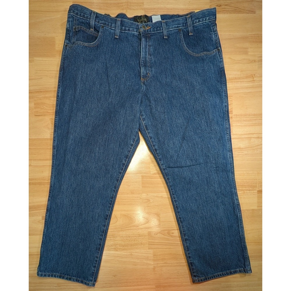 RedHead Classic Fit Blue Denim Jeans Mens 44x30 NWT 100% Cotton Workwear Outdoor